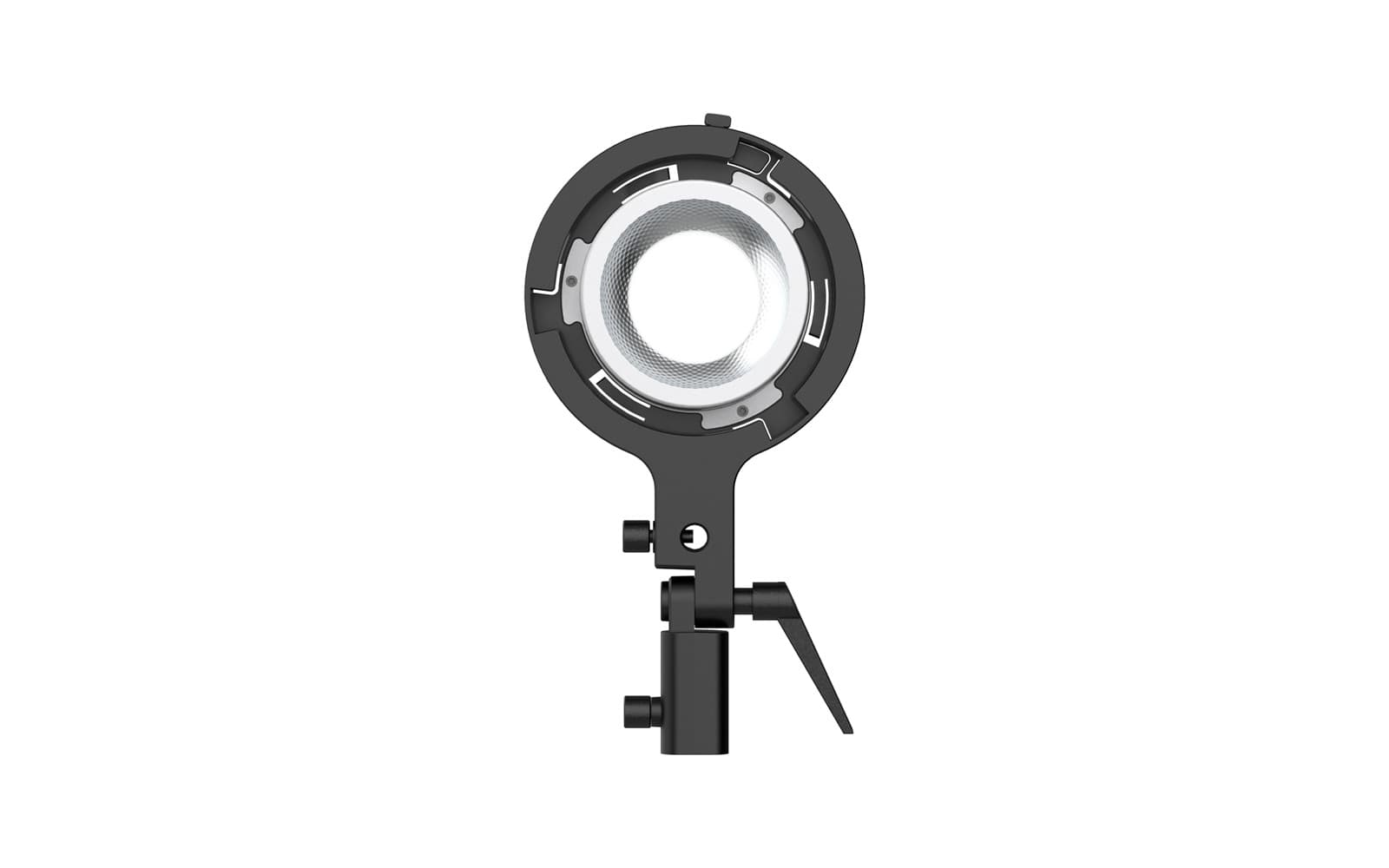 COLBOR MAR is a light mount adapter coming with a reflector, holding & mounting base, and angle-adjusted handle.